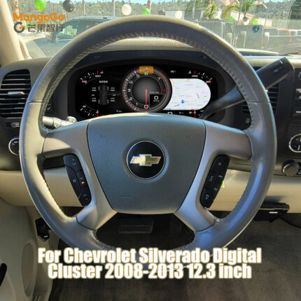 Mangogo Chevrolet Silverado 2008-2013  Car Speedometer LCD Instrument Cluster Dashboard