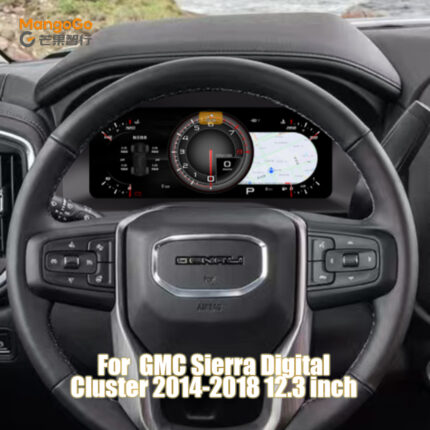Mangogo GMC Sierra 2014-2018 12.3-inch digital cluster compatible with Carplay car dashboard