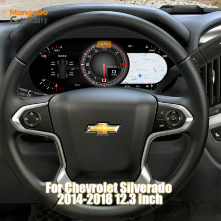 Mangogo 12.3-inch Chevrolet Silverado 2014-2018 Automotive digital cluster Original  Dashboard