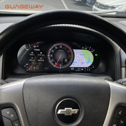 Guageway Chevrolet Captiva 2007-2017 QLED Instrument Panel Digital Cluster Temperature Gauge