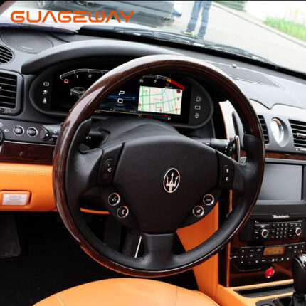 Guageway 12.3inch for Maserati Quattroporte 2006-2012 Dashboard Screen Electronics Display Interior HDMI