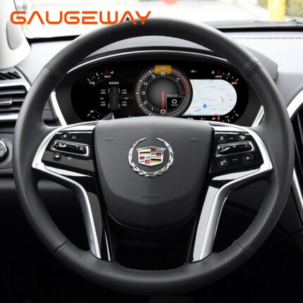Gaugeway 12.3.inch for Cadillac SRX 2013-2015  Car Speedometer LCD Instrument Cluster Dashboard