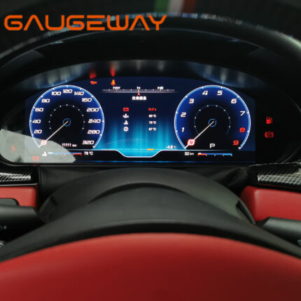 Gaugeway Maserati GT 2007-2017/GC 2010-2015 LCD Dashboard Screen Instrument Navigation Projection