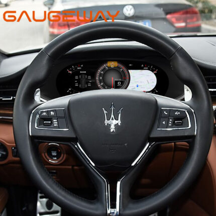 Gaugeway Maserati Quattroporte 2013-2020 12.3-inch digital cockpit car information carplay screen
