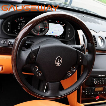 Gaugeway 12.3inch for Maserati Quattroporte 2006-2012 Dashboard Screen Electronics Display Interior HDMI