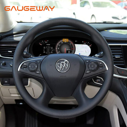 Gaugeway Exclusive Buick Regal 2016-2024 12.3-inch full LCD instrument panel with lossless upgrade digital cockpit
